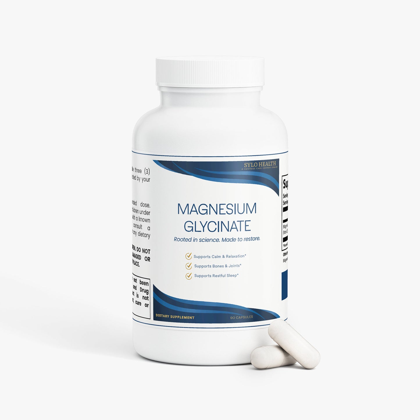 Magnesium Glycinate:  Calm, Recovery & Metabolic Support
