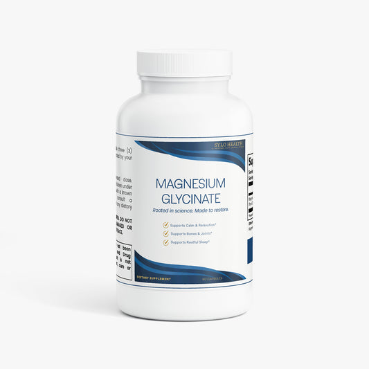 Magnesium Glycinate:  Calm, Recovery & Metabolic Support