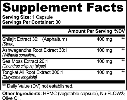 Shilajit Adaptogen Complex – Wellness Edition