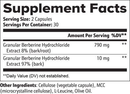 Berberine — Metabolic & Heart Health Support